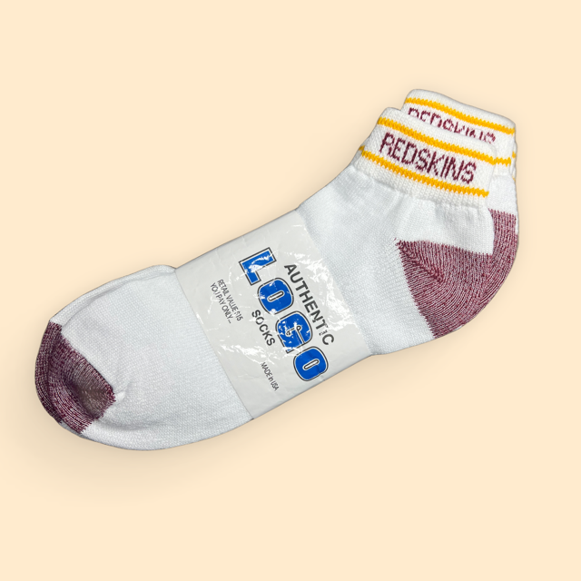 Authentic Logo Redskins Socks