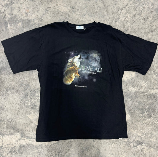 Juneau Alaska Wolf Tee