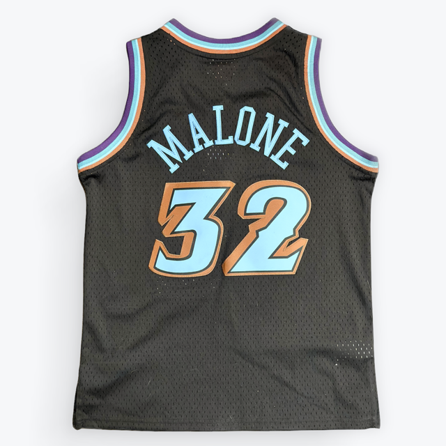 Youth- Mitchell & Ness 1996-97 Utah Jazz Karl Malone Hardwood Classics Jersey