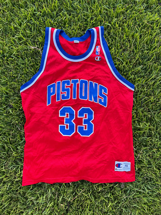 Vintage Detroit Pistons 33 Grant Hill