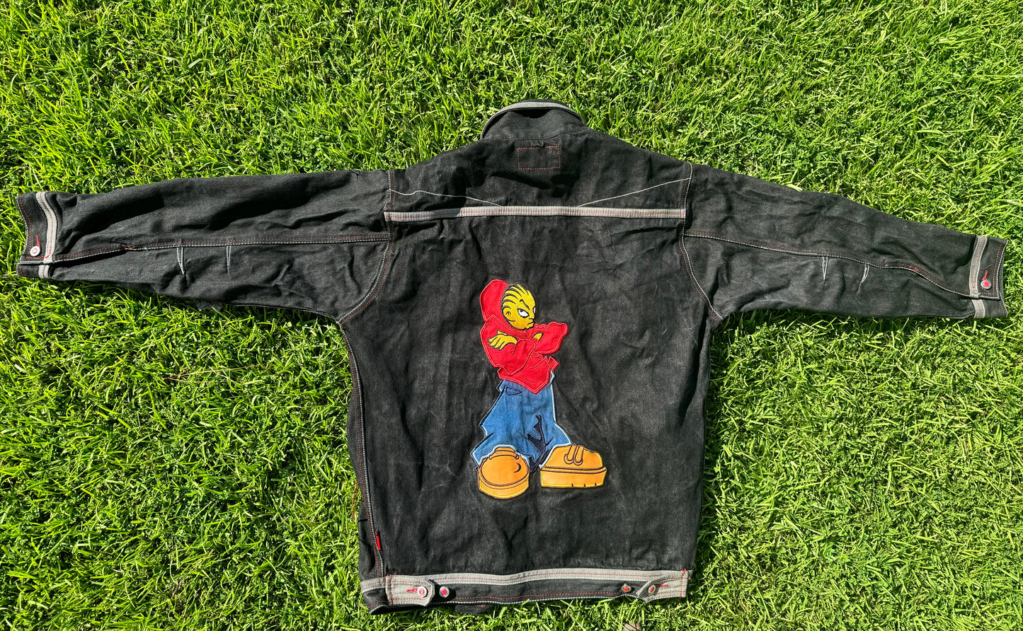 Evolution Y2K Hip Hop Denim Jacket