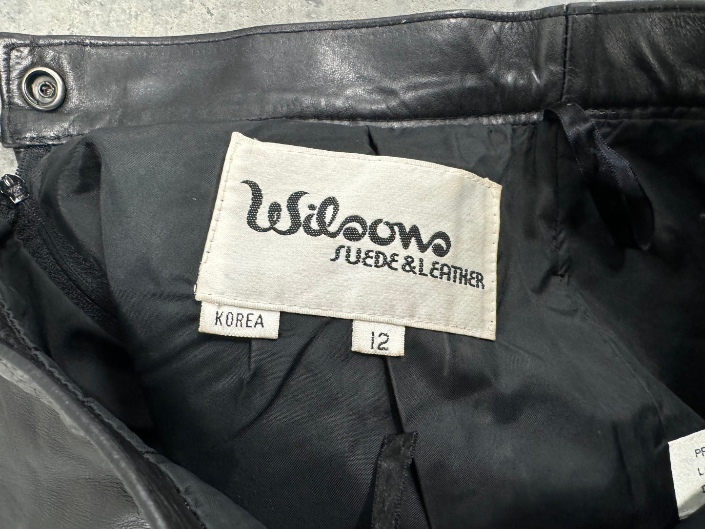 Wilson’s Leather Skirt