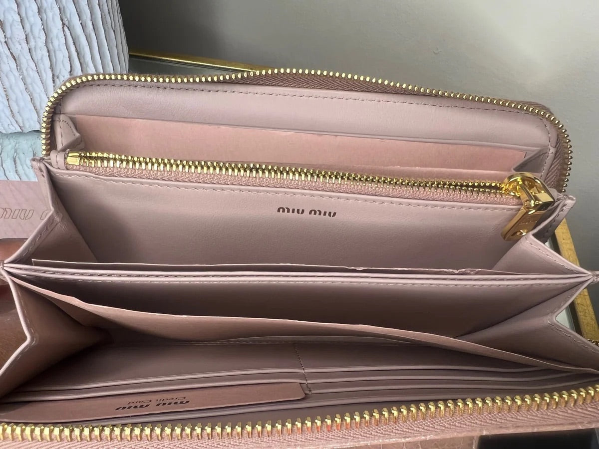 Miuccia Prada Miu Miu Wallet