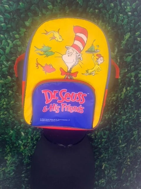 1997 "Dr. Seuss and his Friends" children's backpack