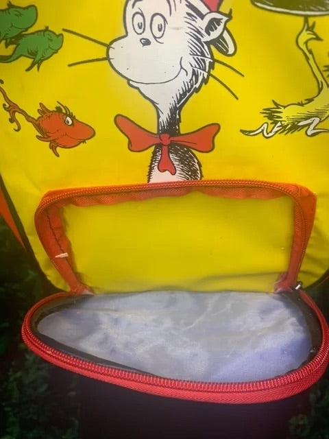 1997 "Dr. Seuss and his Friends" children's backpack