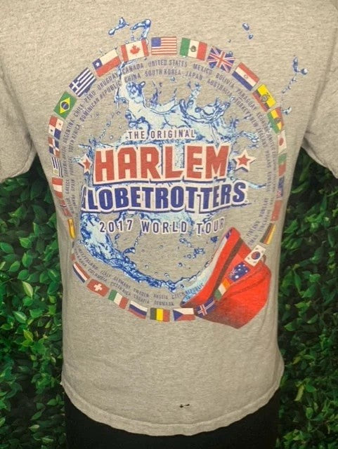 Harlem Globetrotters Vintage T- Distressed