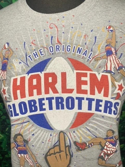 Harlem Globetrotters Vintage T- Distressed